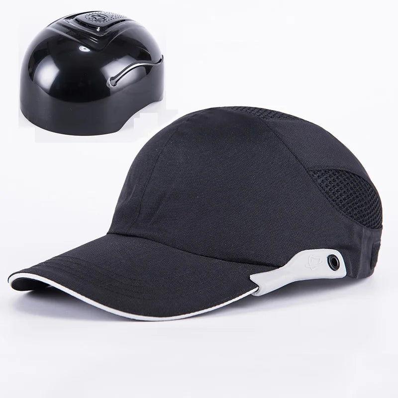 Hivizi Bump Cap Safety Helmet Work Safety Hat Breathable Summer Security Lightweight Helmets Baseball For Construction Workers