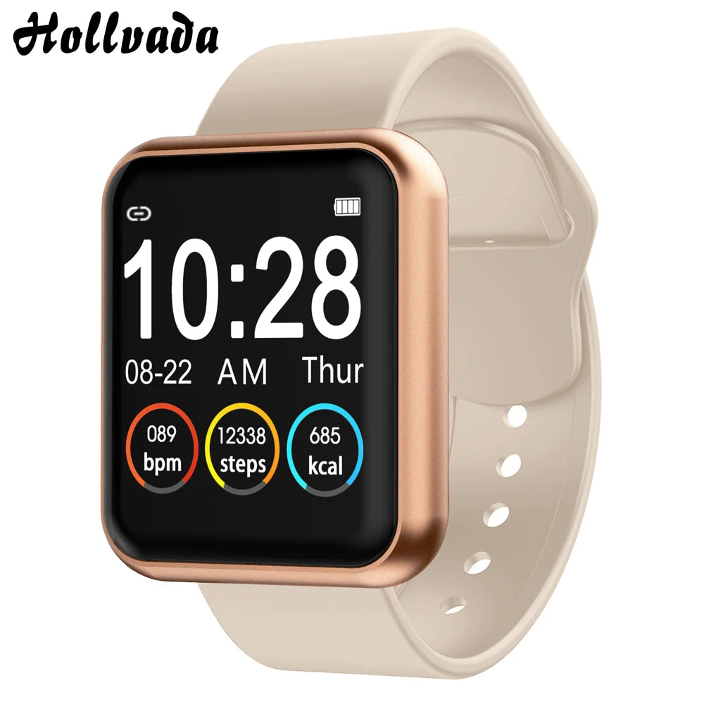 Full screen touch Smart Watch Heart Rate Blood Pressure Monitor Smart Watch Women Smartwatch Men 4 for Apple IOS Android Phone