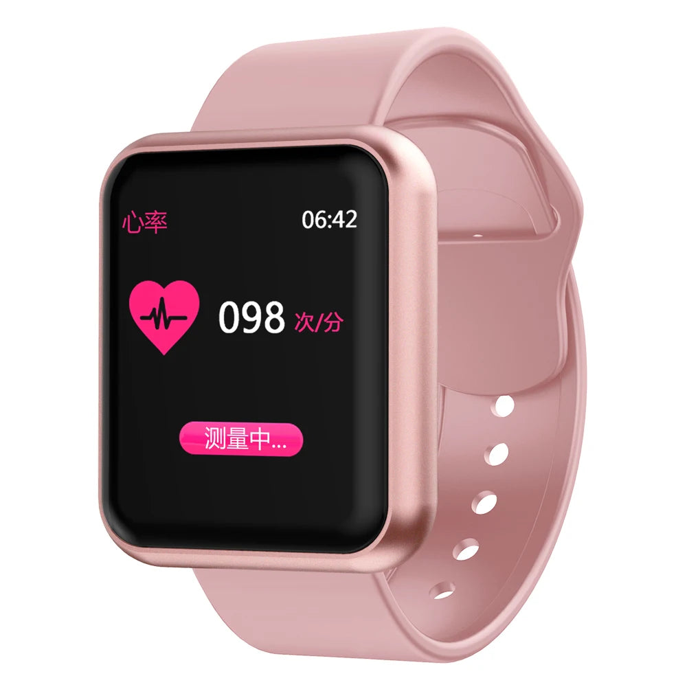 Full screen touch Smart Watch Heart Rate Blood Pressure Monitor Smart Watch Women Smartwatch Men 4 for Apple IOS Android Phone