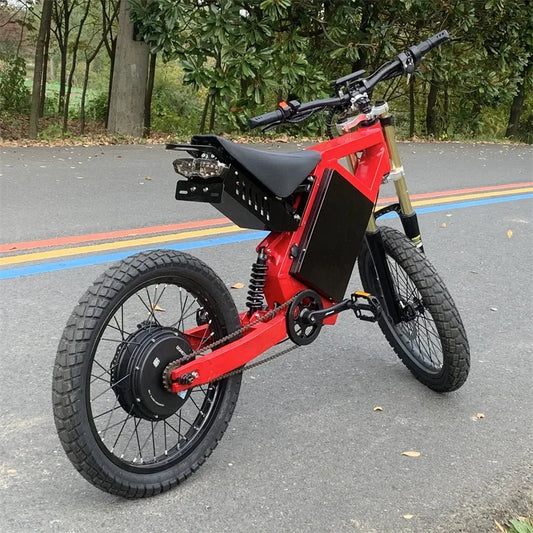 High Speed 12000W Large Power Mountain Bike Long Range Off Road Motorcycle Electric Dirt Bike