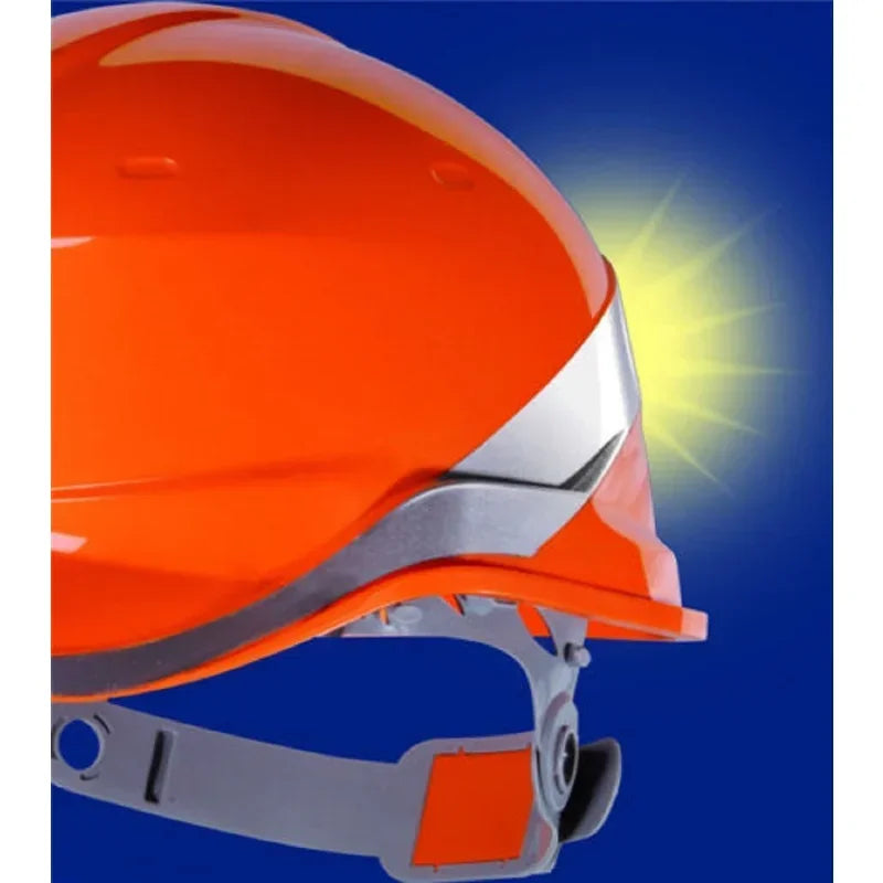 European Industrial Work Safety Helmet Brim Big Vision  Construction Hard Hat ABS Shell Insulation Work Cap Men