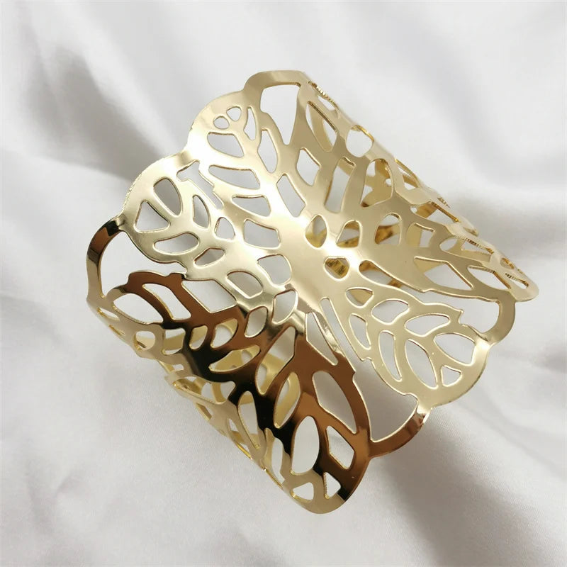 Fkewyy Luxury Bracelets For Women Punk Accessories Designer Weave Jewelry Retro Cuff Bracelets Relief Geometry Luxury Jewelry