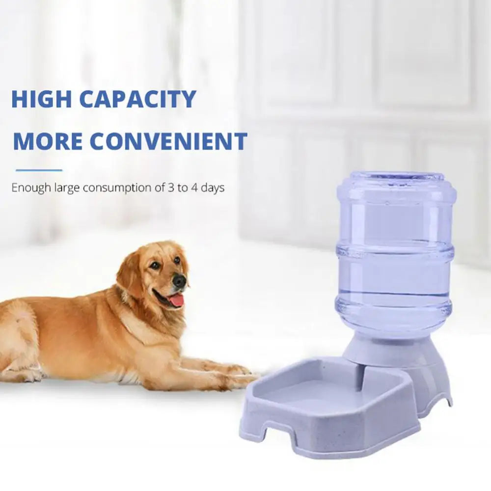 3.8L Pet Automatic Feeder Dog Cat Drinking Bowl For Dog Water Drinking Cat Feeding Large Capacity Dispenser Pet Cat Dog