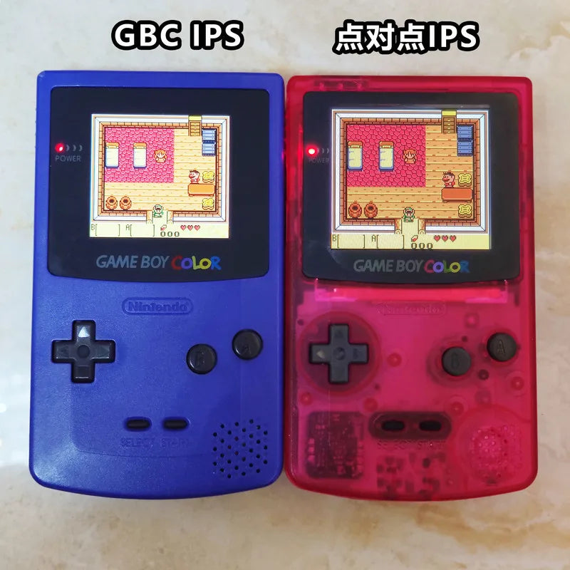 Gbc Gameboy Color Handheld Game Console With A Bright 2.6 Inch Retro Collectible Version, Point-to-point Full Fit