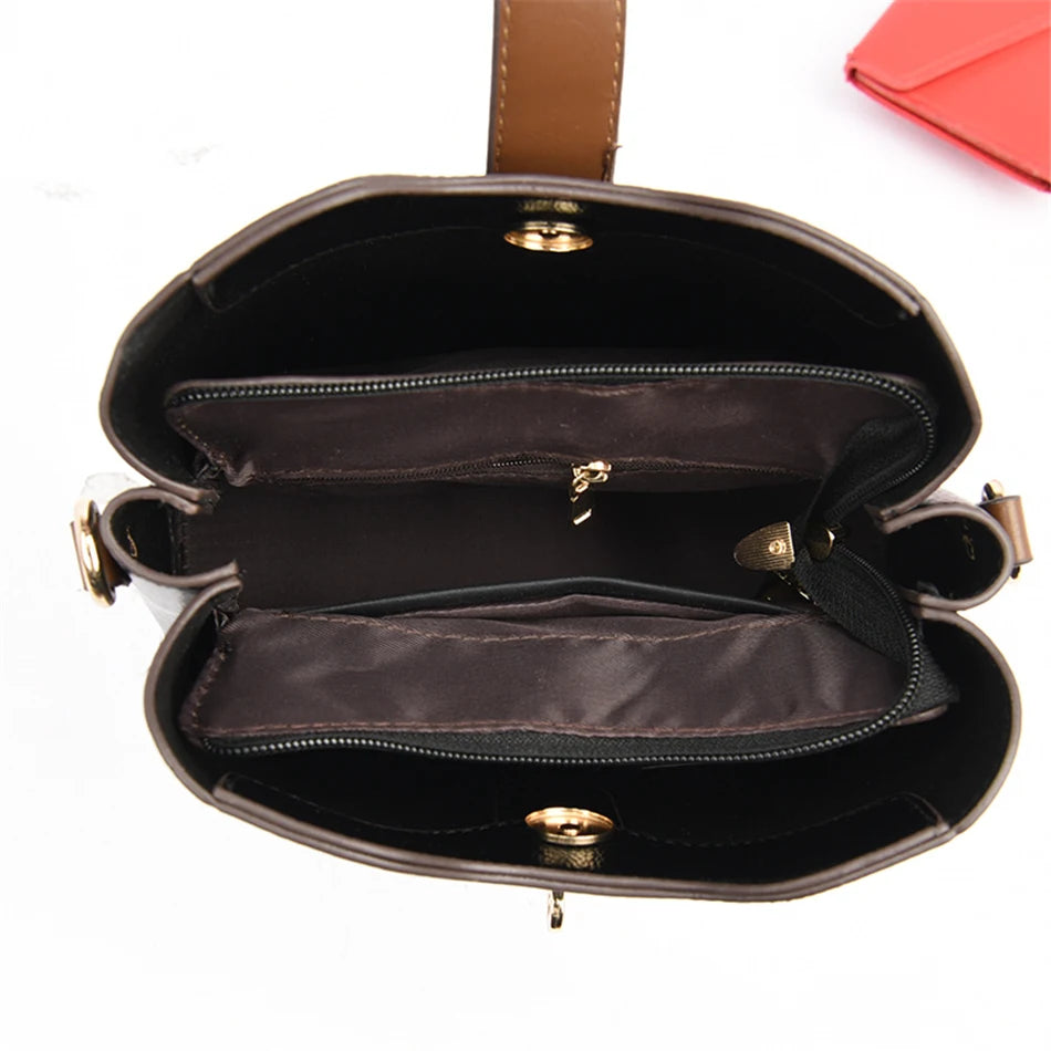 High Quality Genuine Ladies Purses and Handbags Luxury Leather Handbags Women Bags Designer Shoulder Hand Bags For Women 2024