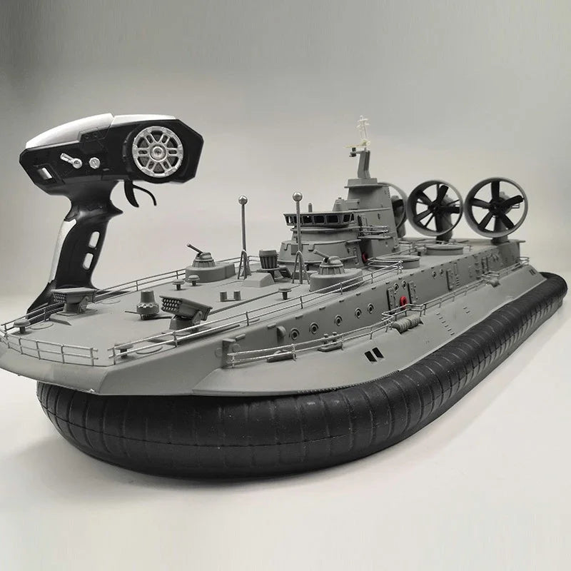 1/110 Hovercraft Bison Large Air Cushion Landing Ship Amphibious 50cm Rechargeable Remote Control Boat