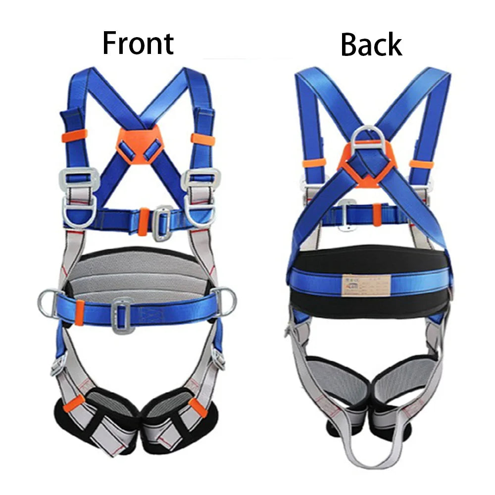 Aerial Work Safety Belt Construction Protection High-altitude Rock Climbing Outdoor Expand Training Full Body Harness Safe Rope