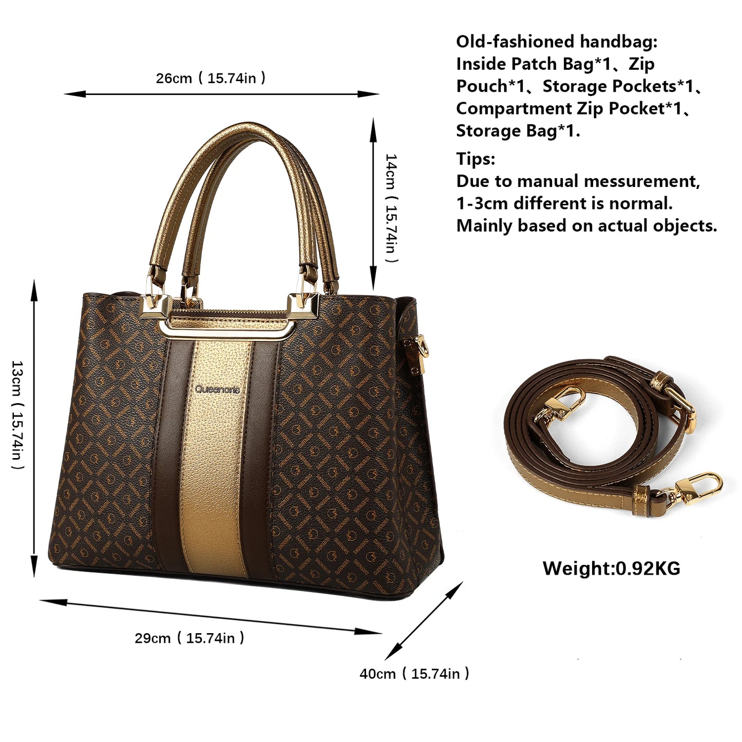 2024 Trend New Fashion Top-handle bags For Women Elegant Lady Shoulder Bags Original Brand Handbags