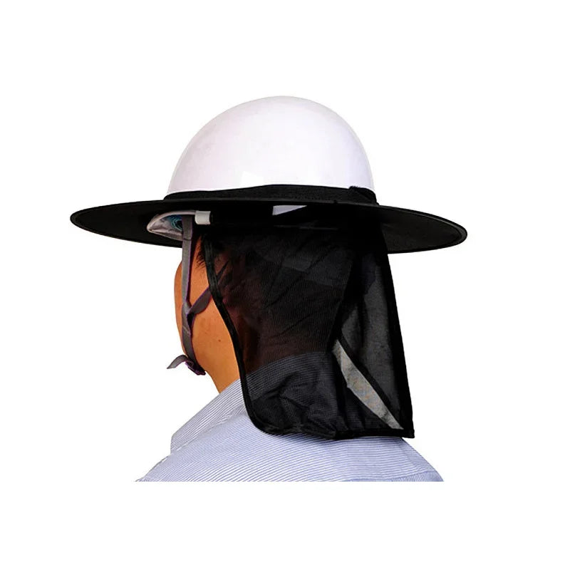 Construction Safety Reflective Hard Hat Neck Shield Helmet Sun Shade Reflective Stripe Kit Summer Sun Protection Prevent Sunburn