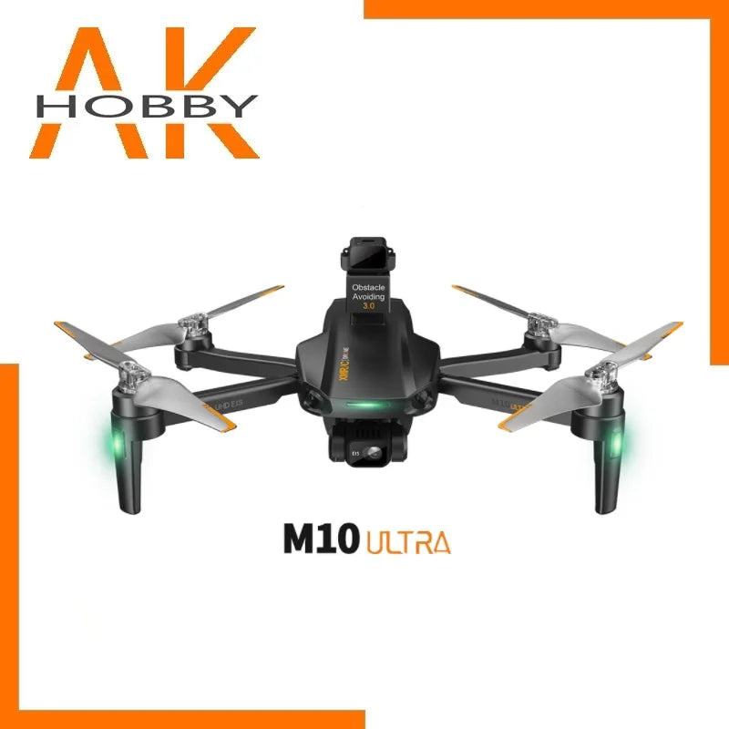 M10 Ultra S Drone 4K Profesional GPS 3-Axis EIS 5G Wifi Quadcopter 5KM Distance 800M Height Brushless Drones