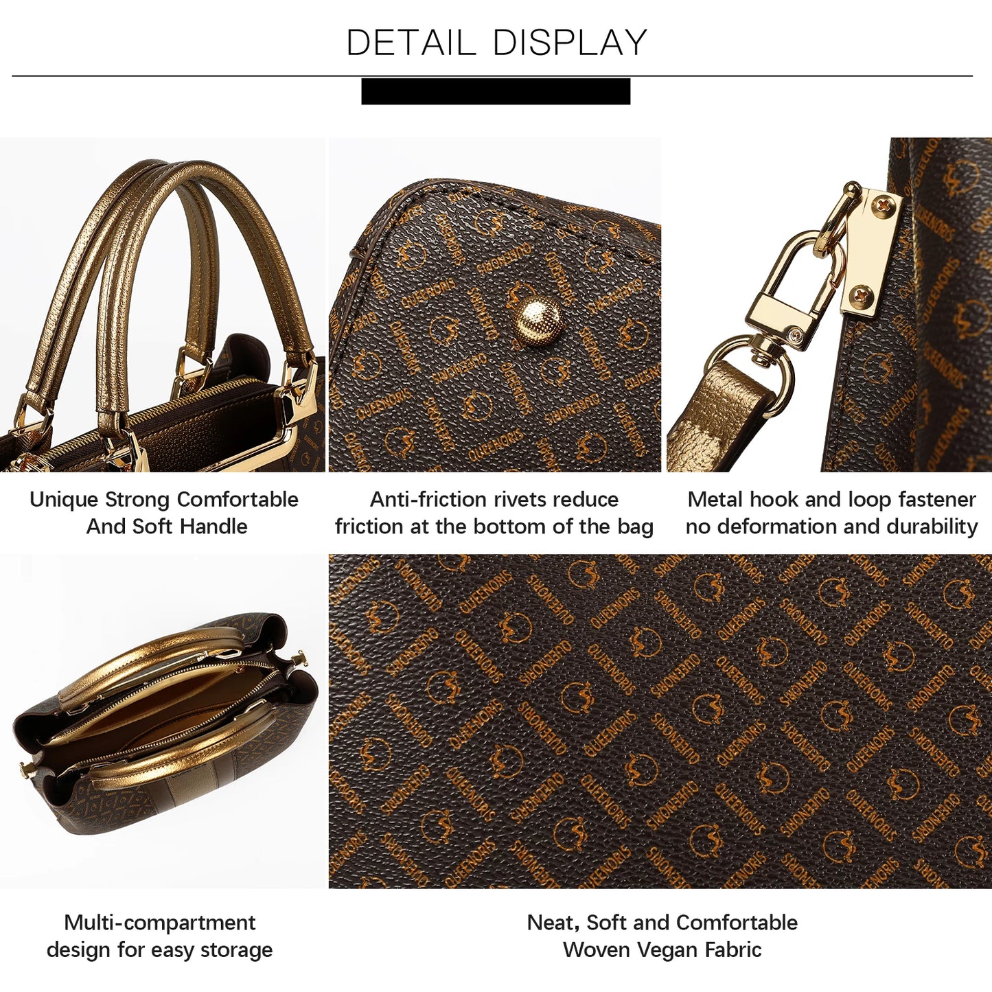 2024 Trend New Fashion Top-handle bags For Women Elegant Lady Shoulder Bags Original Brand Handbags