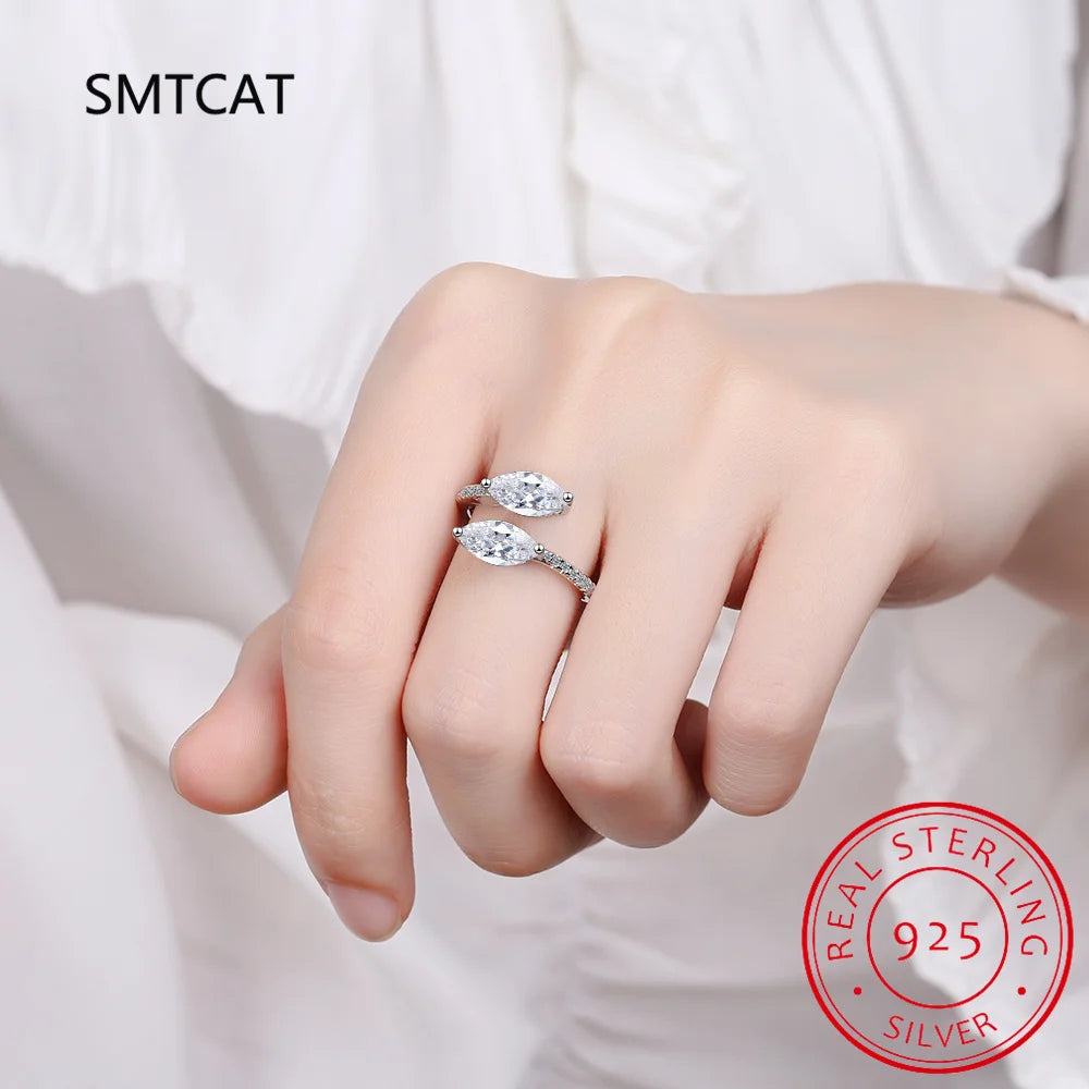 3.26cttw All Moissanite Rings GRA Woman Sparkling Diamond Wedding Band Anniversary Engagement Ring 925 Sterling Silver Jewelry