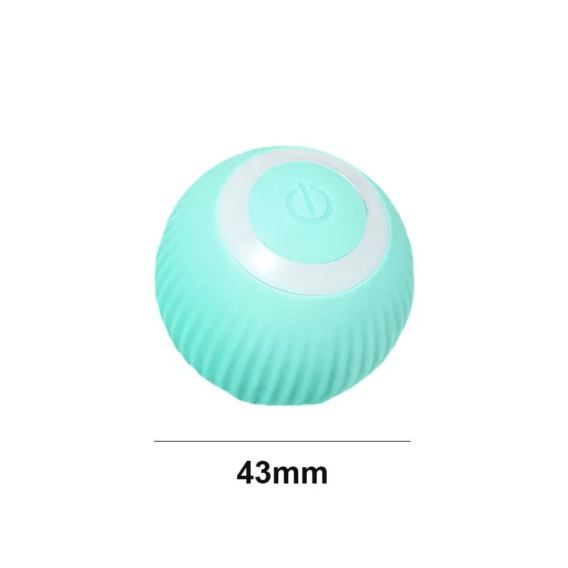 Smart Cat Toys Automatic Rolling Ball Electric Cat Toys Interactive For Cats Training Self-Moving Kitten for Indoor Interactive