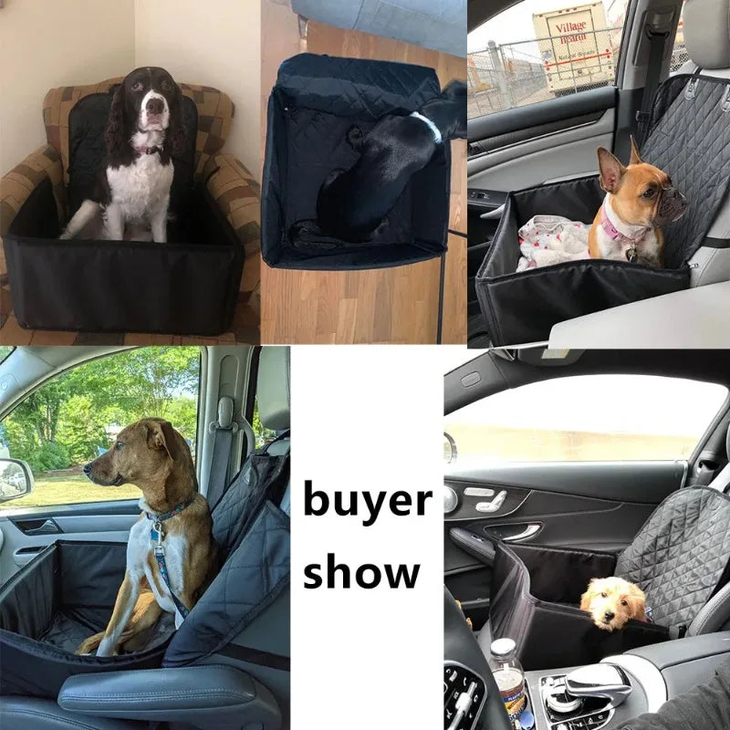 Dog Car Seat Hammock For Dogs In The Pet Dog Car Seat Cover 2 in 1 Dog  Protector Transporter Waterproof Cat Basket