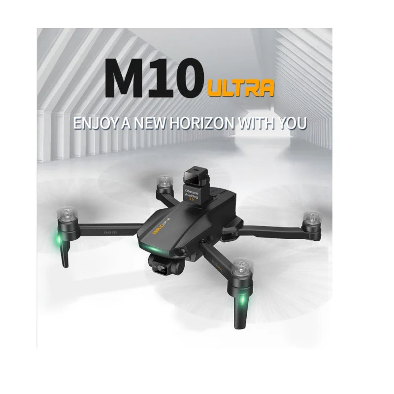 M10 Ultra S Drone 4K Profesional GPS 3-Axis EIS 5G Wifi Quadcopter 5KM Distance 800M Height Brushless Drones