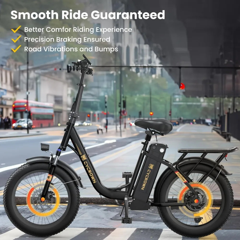 Electric Bike for Adults,1000W Peak Motor Ebike with 48V 15.6Ah Removable Battery up to 75+Miles&20MPH Commuter Electric Bicycle