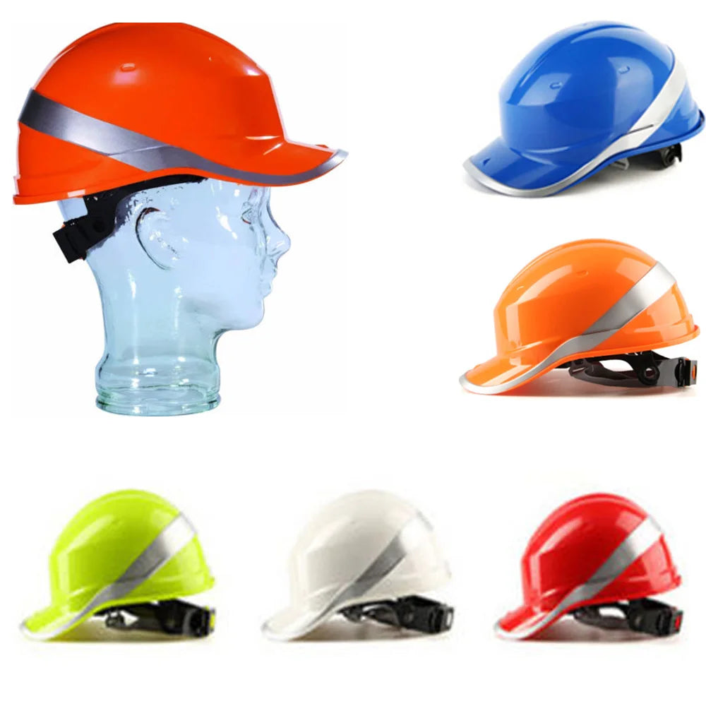 Safety Protective Hard Hat Construction Safety Work Equipment Worker Protective Helmet Cap Outdoor Workplace Safety Supplies